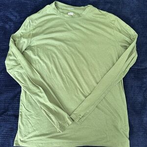 REI Olive Long Sleeve Men's Tee